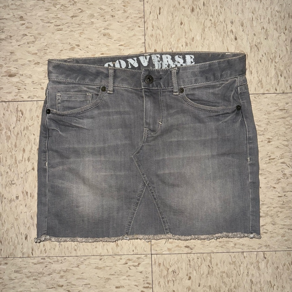 Converse Charcoal Mini Skirt